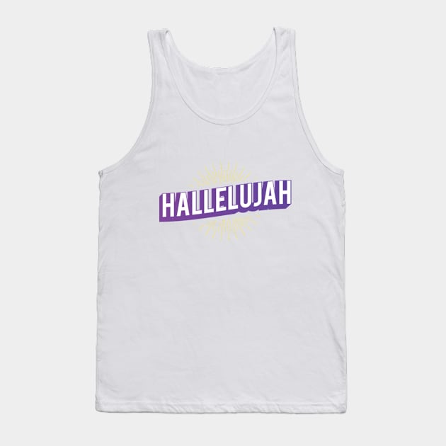 hallelujah Tank Top by PREMIUMSHOP